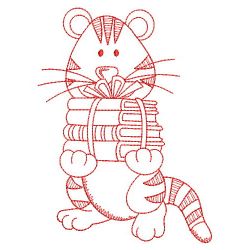 Rebwork School Tiger 04(Md) machine embroidery designs