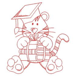 Rebwork School Tiger 07(Md) machine embroidery designs