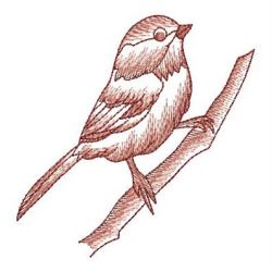 Sketched Chickadees 2 02 machine embroidery designs