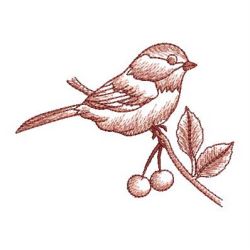 Sketched Chickadees 2 08 machine embroidery designs