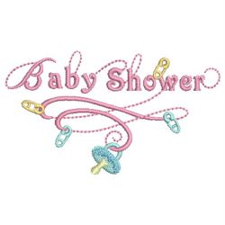 Baby Shower 04 machine embroidery designs