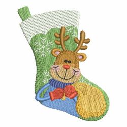 Christmas Stockings 03 machine embroidery designs