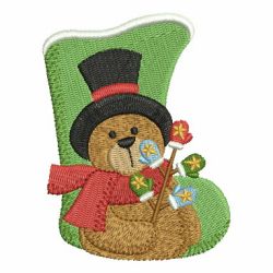 Christmas Stockings 04 machine embroidery designs
