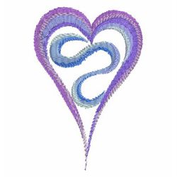 Fancy Heart 04 machine embroidery designs