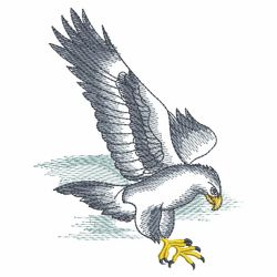 Sketched Eagle 06(Sm) machine embroidery designs