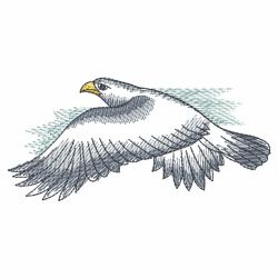 Sketched Eagle 07(Sm) machine embroidery designs
