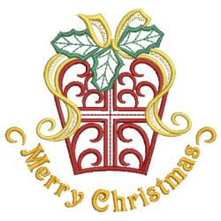 Christmas Cross 05 machine embroidery designs