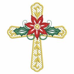 Christmas Cross 08 machine embroidery designs