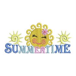 Summer Time 09 machine embroidery designs
