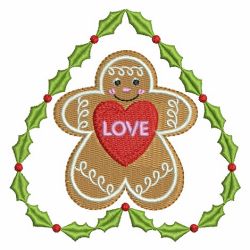 Gingerbread Men 1 09 machine embroidery designs