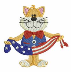 Patriotic Cat 05