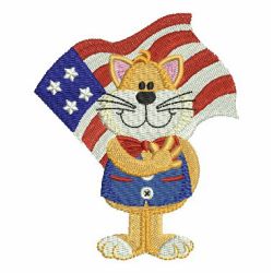 Patriotic Cat 08