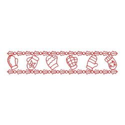 Redwork Christmas Border 02(Md)