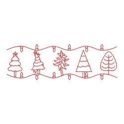Redwork Christmas Border 04(Lg)