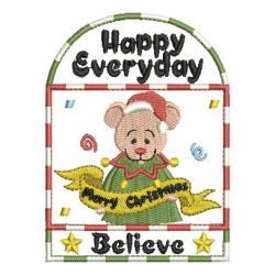 Christmas Friends 01 machine embroidery designs