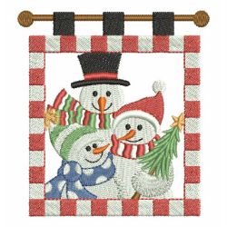 Christmas Friends 03 machine embroidery designs