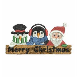 Christmas Friends 06 machine embroidery designs