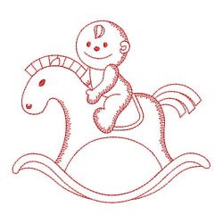 Redwork Baby 08(Sm) machine embroidery designs