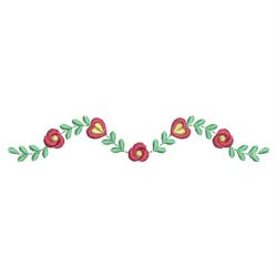 Heirloom Rose Border 03(Lg) machine embroidery designs