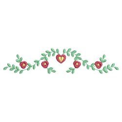 Heirloom Rose Border 09(Lg) machine embroidery designs