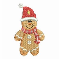 Gingerbread Men 2 10 machine embroidery designs