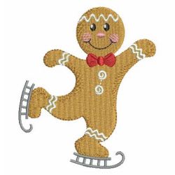 Gingerbread Men 2 12 machine embroidery designs