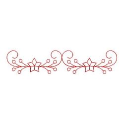 Redwork Folk Art Border 02(Md)