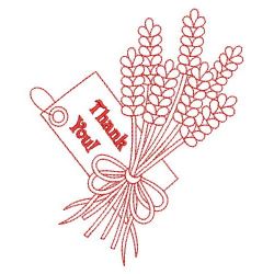 Redwork Lavender(Lg) machine embroidery designs