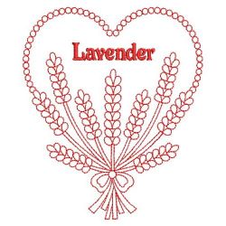 Redwork Lavender 03(Lg)