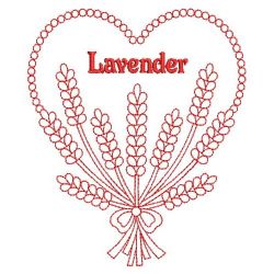 Redwork Lavender 03(Sm)