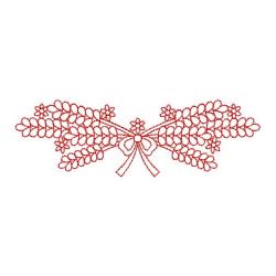 Redwork Lavender 06(Md) machine embroidery designs