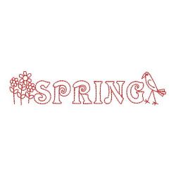 Redwork Spring 04(Md) machine embroidery designs