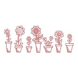 Redwork Spring 10(Lg) machine embroidery designs