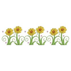 Flower Border 03(Sm) machine embroidery designs