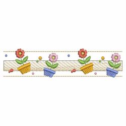 Flower Border 04(Sm) machine embroidery designs