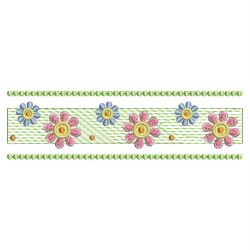 Flower Border 09(Sm) machine embroidery designs