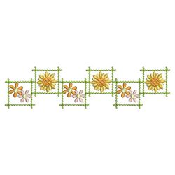 Flower Border 12(Md) machine embroidery designs