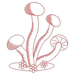 Redwork Mushroom 03(Lg)