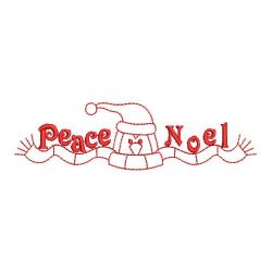 Redwork Merry Christmas 01(Lg) machine embroidery designs