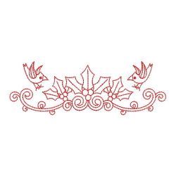 Redwork Merry Christmas 09(Md) machine embroidery designs