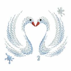 Fancy Swan Paintings 06(Md)