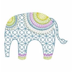 Elephant Collection 04 machine embroidery designs