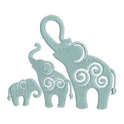 Elephant Collection 05 machine embroidery designs