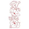 Redwork Poppy Beauty 03(Md)