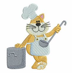 Animal Chef 02 machine embroidery designs