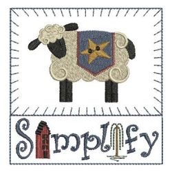 Country Simplify 04 machine embroidery designs
