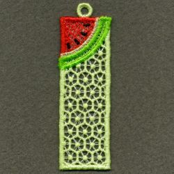 FSL Watermelon Alphabet 09 machine embroidery designs