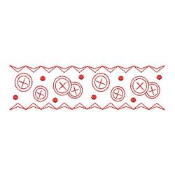 Redwork Cute As A Button 09(Md) machine embroidery designs