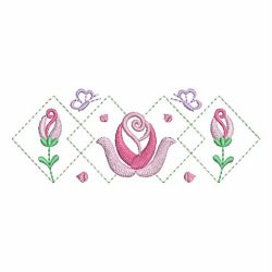 Heirloom Brilliant Rose 03 machine embroidery designs