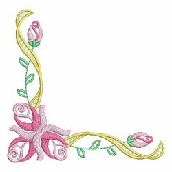 Heirloom Brilliant Rose 06 machine embroidery designs